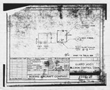 Manufacturer's drawing for Boeing Aircraft Corporation B-17 Flying Fortress. Drawing number 21-6261