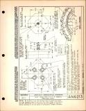 Manufacturer's drawing for Generic Parts - Aviation Standards. Drawing number an6213
