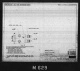 Manufacturer's drawing for North American Aviation B-25 Mitchell Bomber. Drawing number 98-580670