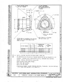 Manufacturer's drawing for Generic Parts - Aviation General Manuals. Drawing number AN4038