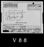 Manufacturer's drawing for Lockheed Corporation P-38 Lightning. Drawing number 203760