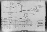 Manufacturer's drawing for North American Aviation B-25 Mitchell Bomber. Drawing number 98-53410