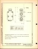 Manufacturer's drawing for Generic Parts - Aviation Standards. Drawing number and10313