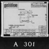 Manufacturer's drawing for Lockheed Corporation P-38 Lightning. Drawing number 195190