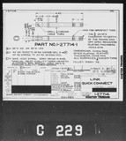 Manufacturer's drawing for Boeing Aircraft Corporation B-17 Flying Fortress. Drawing number 1-27714