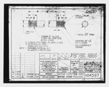 Manufacturer's drawing for Beechcraft AT-10 Wichita - Private. Drawing number 104597