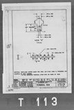 Manufacturer's drawing for North American Aviation T-28 Trojan. Drawing number 1t17