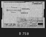 Manufacturer's drawing for North American Aviation B-25 Mitchell Bomber. Drawing number 108-588125