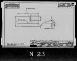 Manufacturer's drawing for Lockheed Corporation P-38 Lightning. Drawing number 194853