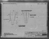 Manufacturer's drawing for North American Aviation B-25 Mitchell Bomber. Drawing number 108-533163_H