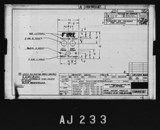 Manufacturer's drawing for North American Aviation B-25 Mitchell Bomber. Drawing number 108-543187