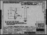 Manufacturer's drawing for North American Aviation B-25 Mitchell Bomber. Drawing number 62A-34557