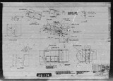 Manufacturer's drawing for North American Aviation B-25 Mitchell Bomber. Drawing number 98-53449