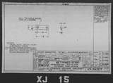 Manufacturer's drawing for Chance Vought F4U Corsair. Drawing number 39207