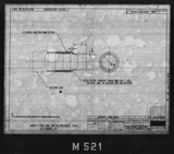 Manufacturer's drawing for North American Aviation B-25 Mitchell Bomber. Drawing number 98-53379