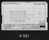 Manufacturer's drawing for North American Aviation B-25 Mitchell Bomber. Drawing number 98-71075