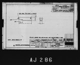 Manufacturer's drawing for North American Aviation B-25 Mitchell Bomber. Drawing number 108-712126