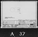 Manufacturer's drawing for Lockheed Corporation P-38 Lightning. Drawing number 67663