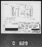 Manufacturer's drawing for Boeing Aircraft Corporation B-17 Flying Fortress. Drawing number 1-30222