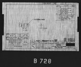 Manufacturer's drawing for North American Aviation B-25 Mitchell Bomber. Drawing number 108-58347