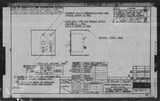 Manufacturer's drawing for North American Aviation B-25 Mitchell Bomber. Drawing number 98-54115