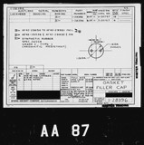 Manufacturer's drawing for Boeing Aircraft Corporation B-17 Flying Fortress. Drawing number 1-28396