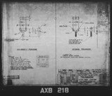 Manufacturer's drawing for Chance Vought F4U Corsair. Drawing number 10021