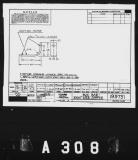 Manufacturer's drawing for Lockheed Corporation P-38 Lightning. Drawing number 199751
