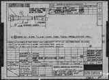 Manufacturer's drawing for North American Aviation B-25 Mitchell Bomber. Drawing number 62B-58516