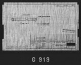 Manufacturer's drawing for North American Aviation B-25 Mitchell Bomber. Drawing number 98-538165