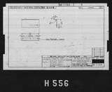 Manufacturer's drawing for North American Aviation B-25 Mitchell Bomber. Drawing number 98-71063