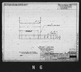 Manufacturer's drawing for North American Aviation B-25 Mitchell Bomber. Drawing number 98-62412
