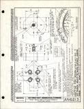 Manufacturer's drawing for Generic Parts - Aviation Standards. Drawing number an6213