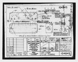 Manufacturer's drawing for Beechcraft AT-10 Wichita - Private. Drawing number 104845