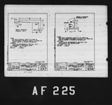Manufacturer's drawing for North American Aviation B-25 Mitchell Bomber. Drawing number 1e47