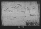 Manufacturer's drawing for Chance Vought F4U Corsair. Drawing number 41072