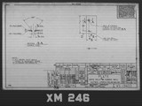 Manufacturer's drawing for Chance Vought F4U Corsair. Drawing number 19433