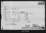 Manufacturer's drawing for North American Aviation B-25 Mitchell Bomber. Drawing number 108-712152