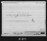Manufacturer's drawing for North American Aviation B-25 Mitchell Bomber. Drawing number 108-53195