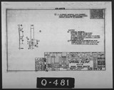 Manufacturer's drawing for Chance Vought F4U Corsair. Drawing number 19479