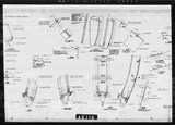 Manufacturer's drawing for North American Aviation B-25 Mitchell Bomber. Drawing number 98-32101