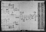 Manufacturer's drawing for North American Aviation B-25 Mitchell Bomber. Drawing number 98-54002