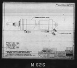 Manufacturer's drawing for North American Aviation B-25 Mitchell Bomber. Drawing number 98-580320