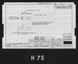 Manufacturer's drawing for North American Aviation B-25 Mitchell Bomber. Drawing number 98-54699