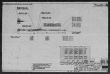 Manufacturer's drawing for North American Aviation B-25 Mitchell Bomber. Drawing number 98-61198