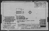 Manufacturer's drawing for North American Aviation B-25 Mitchell Bomber. Drawing number 98-61130