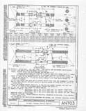 Manufacturer's drawing for Generic Parts - Aviation General Manuals. Drawing number AN703
