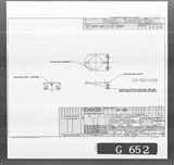 Manufacturer's drawing for Bell Aircraft P-39 Airacobra. Drawing number 33-732-009