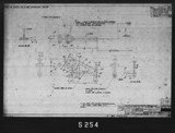 Manufacturer's drawing for North American Aviation B-25 Mitchell Bomber. Drawing number 98-61124