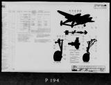 Manufacturer's drawing for Lockheed Corporation P-38 Lightning. Drawing number 200568